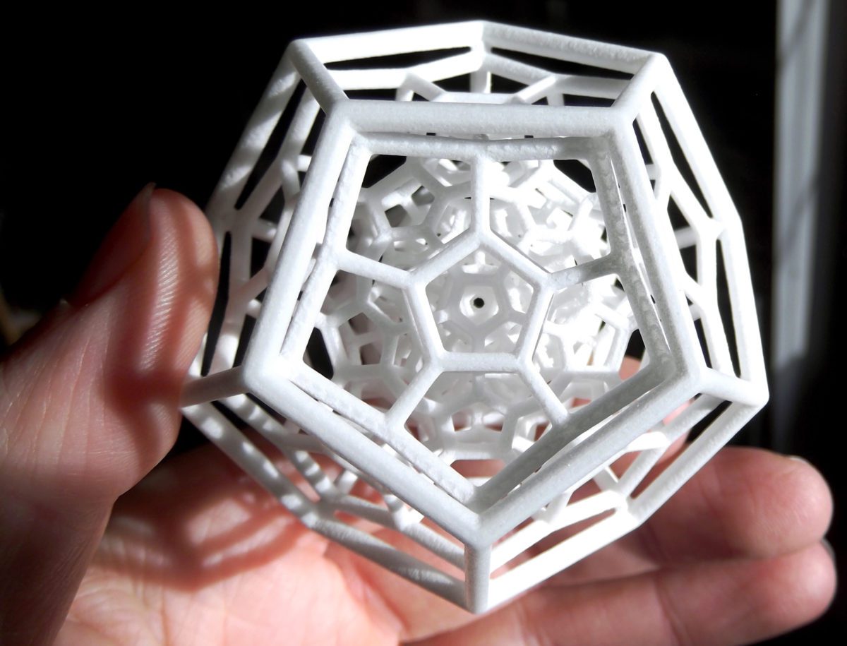 complex 3d printed object by bb7