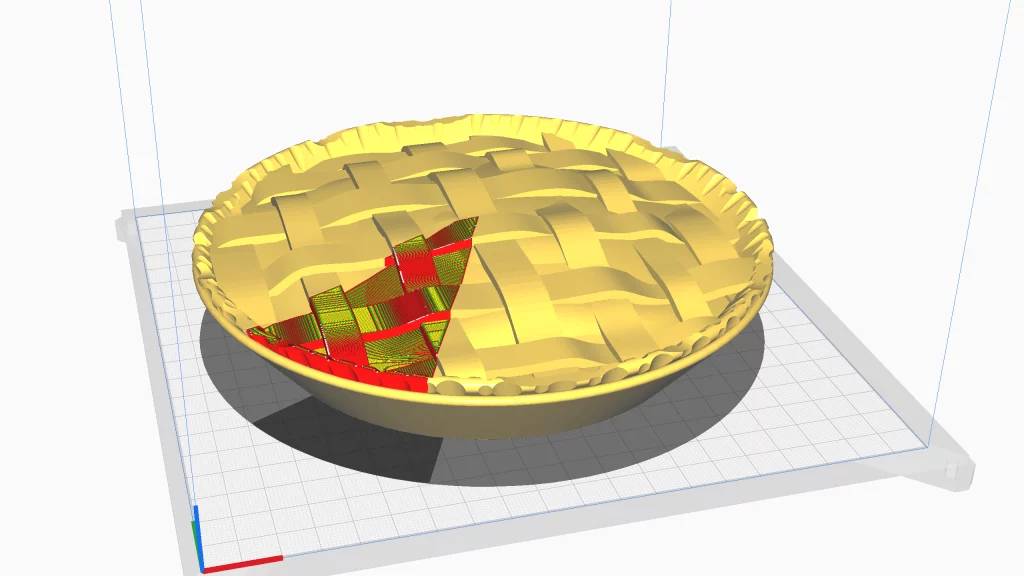 pie sliced rightaspectratio